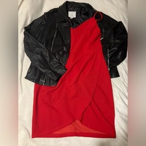 New jacket-xl  VS bodysuit- med dress- lg